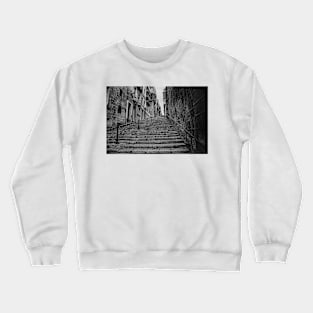 Valletta steps Crewneck Sweatshirt